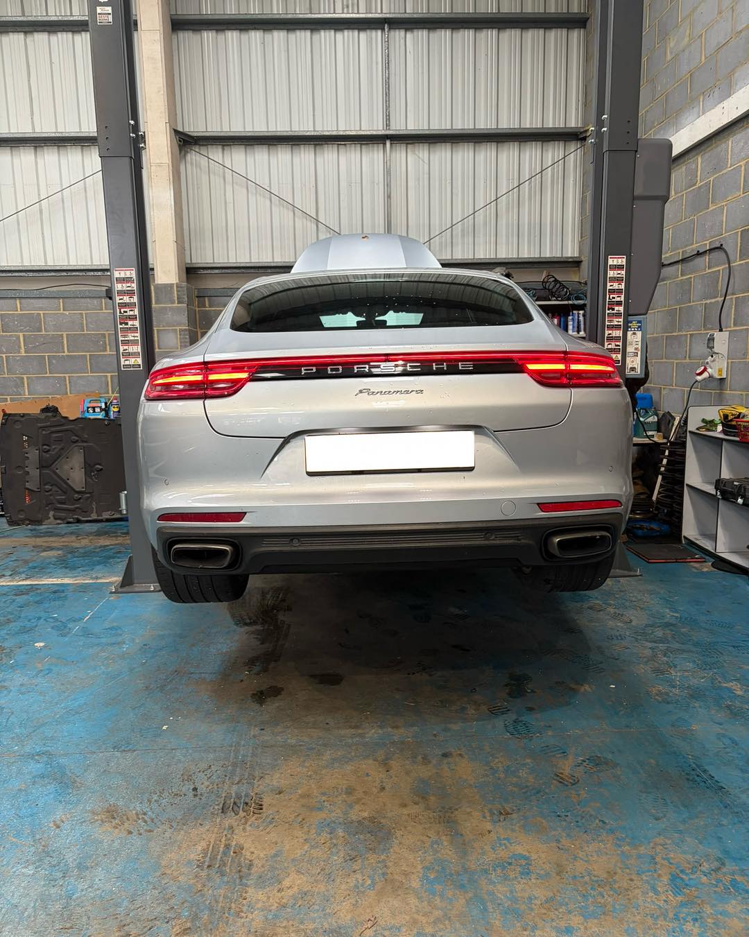 Porsche Panamera serviced at KITH Cars Garage