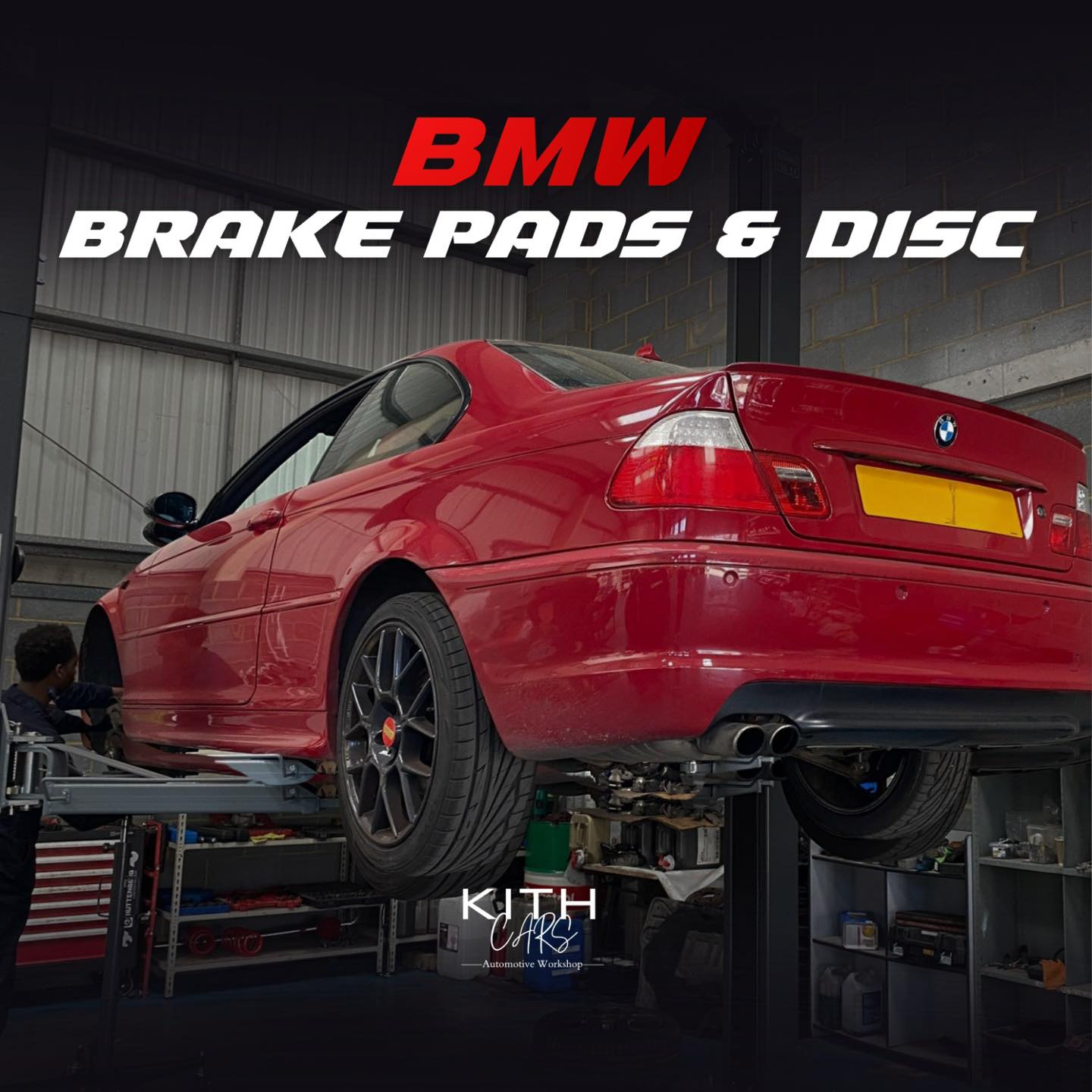 BMW brake pads and disc replacement